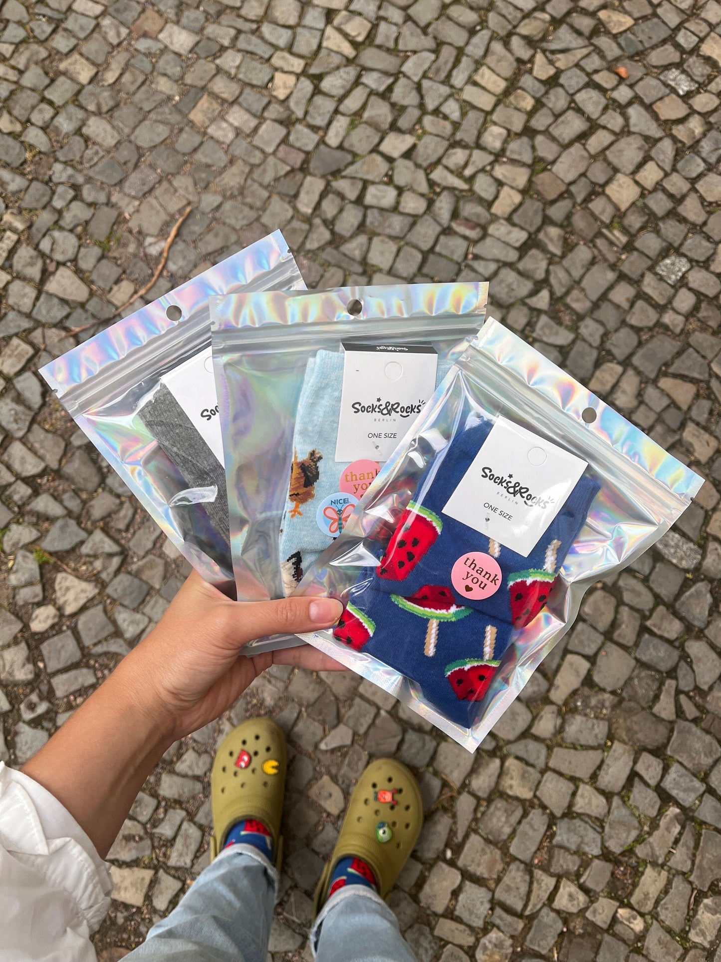 Watermelon Socks