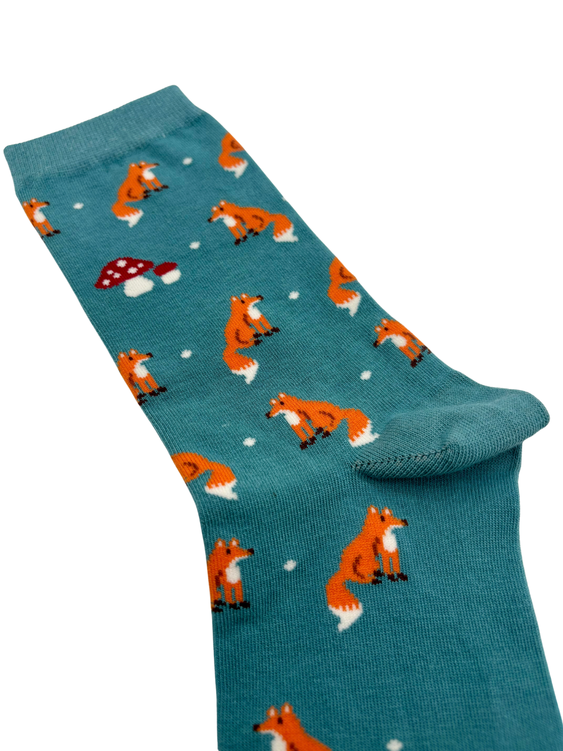 Fox with Mushrooms Socks