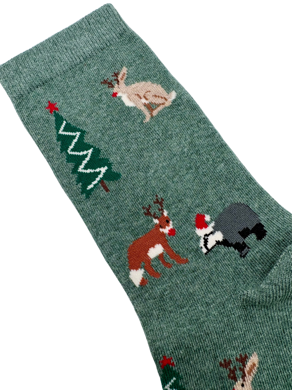 Chritmas Forest Animals Socks