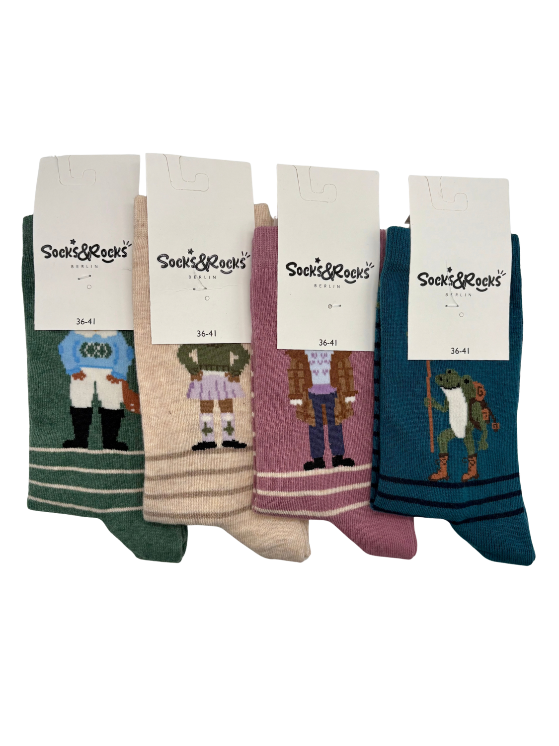 Striped Animal Socks