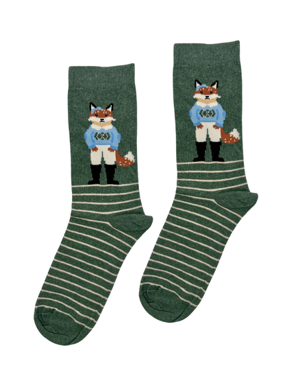 Striped Animal Socks