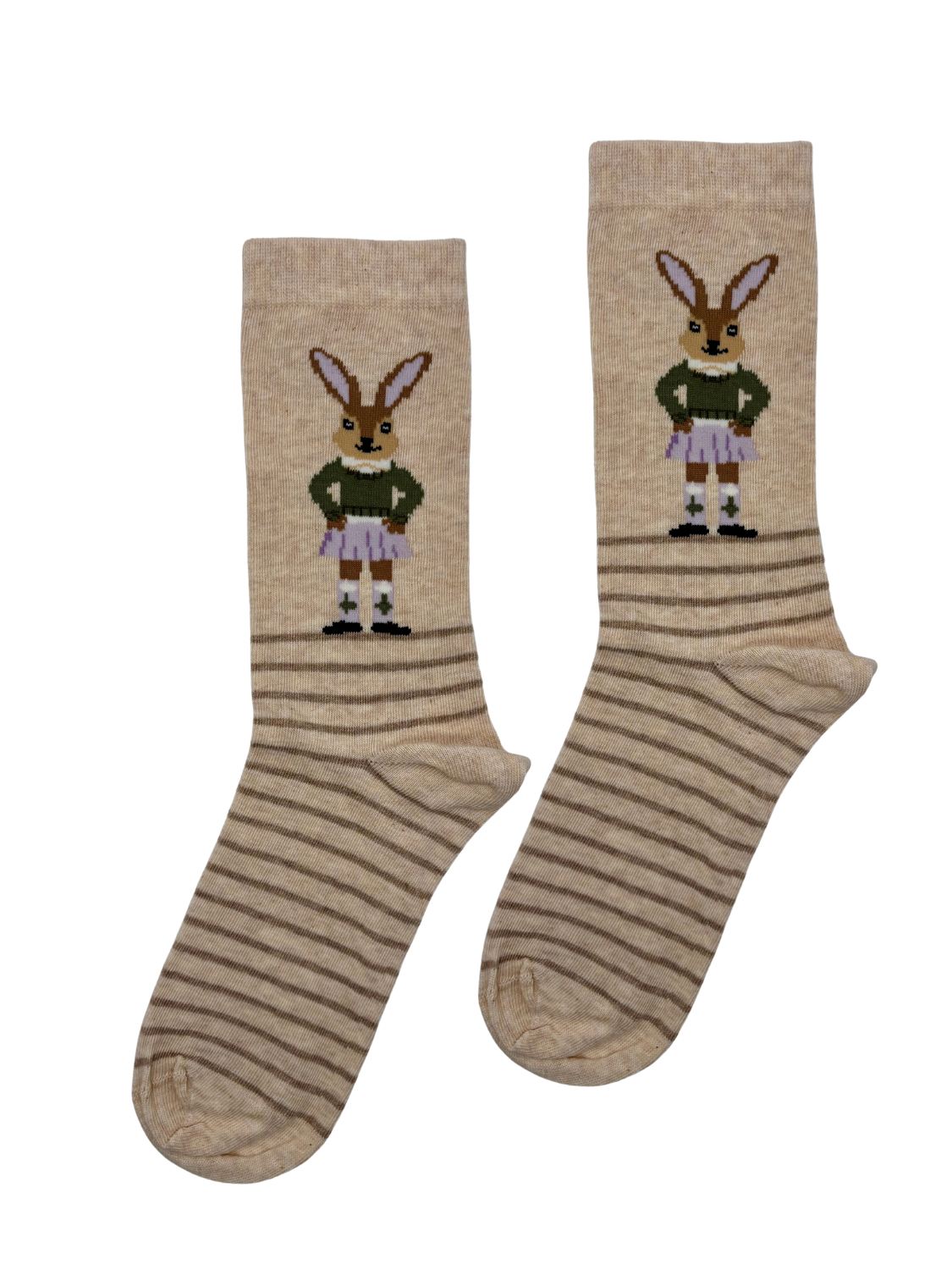 Striped Animal Socks