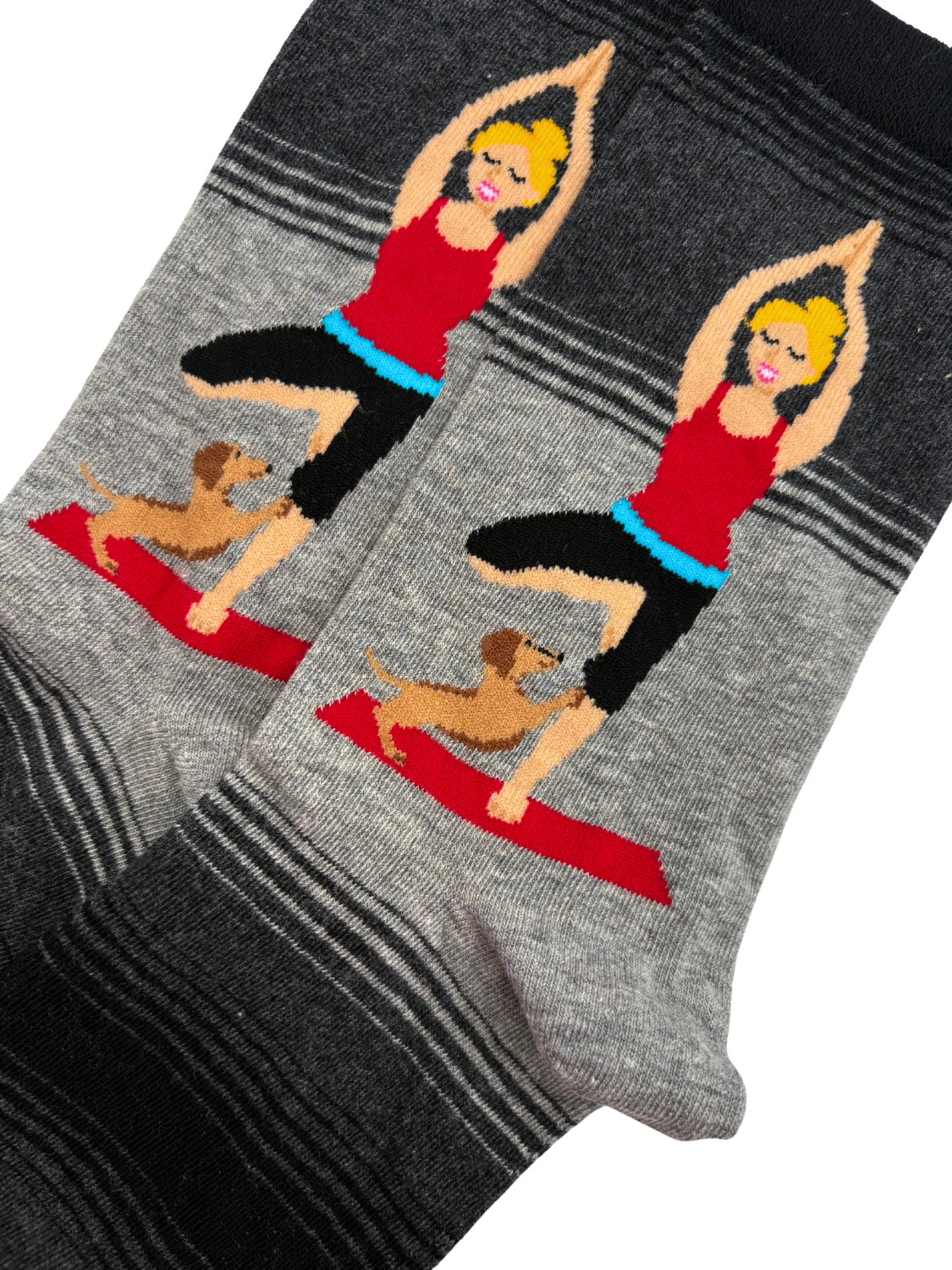 Yoga with Puppy Socks