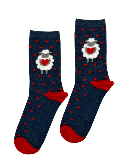 Sheep Polka Dot Socks