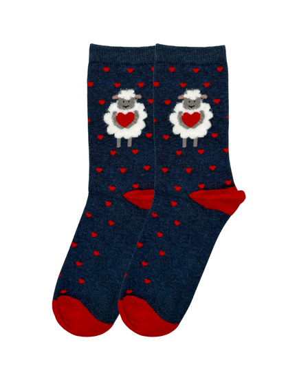 Sheep Polka Dot Socks