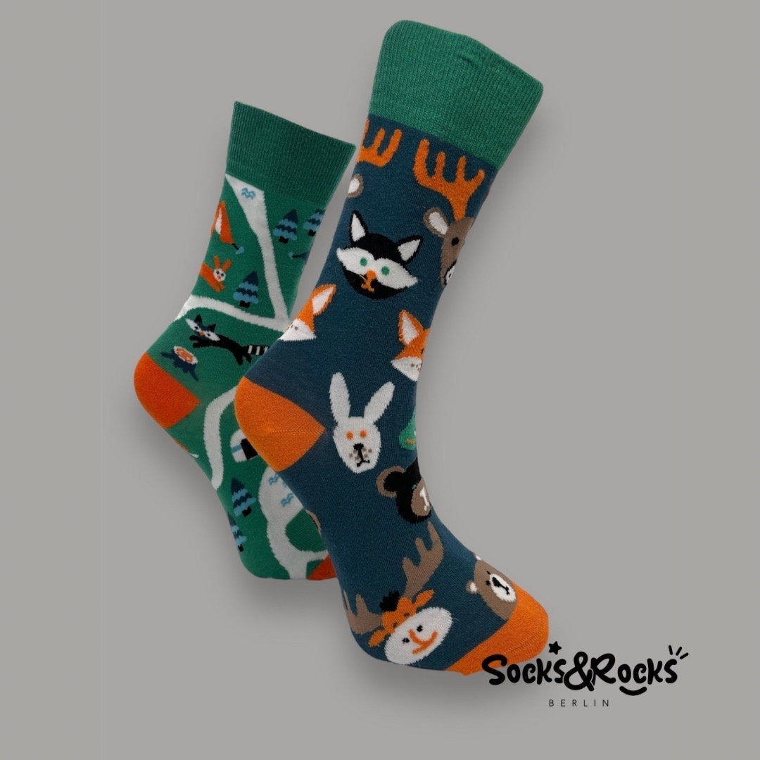 Forest Animals Socks