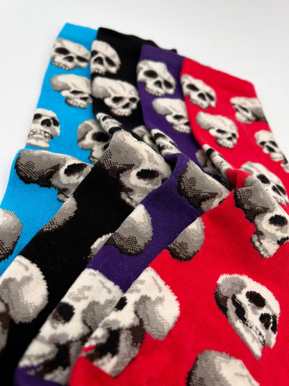 Colorful Skull Socks