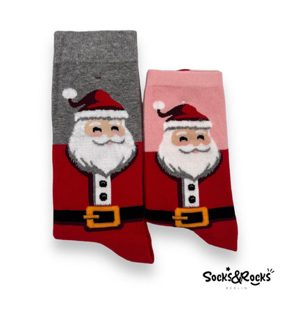 Weihnachtsmann Santa Socken