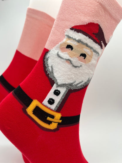 Weihnachtsmann Santa Socken