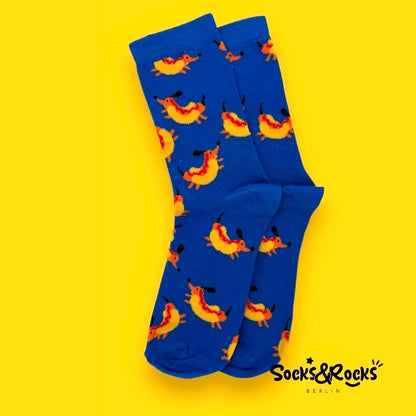 Sausage dog socks