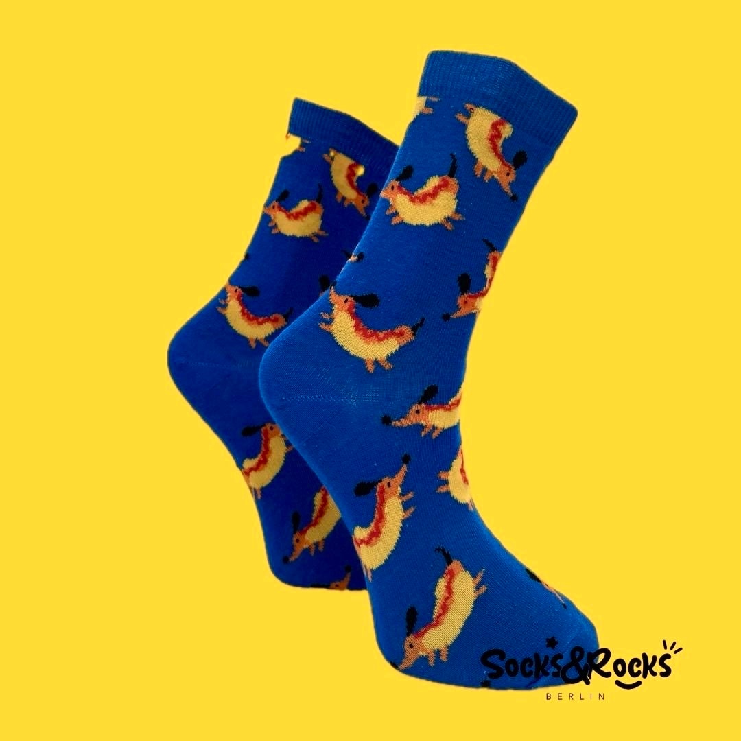 Sausage dog socks