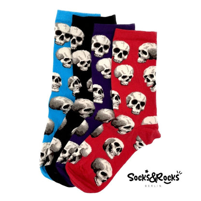 Colorful Skull Socks