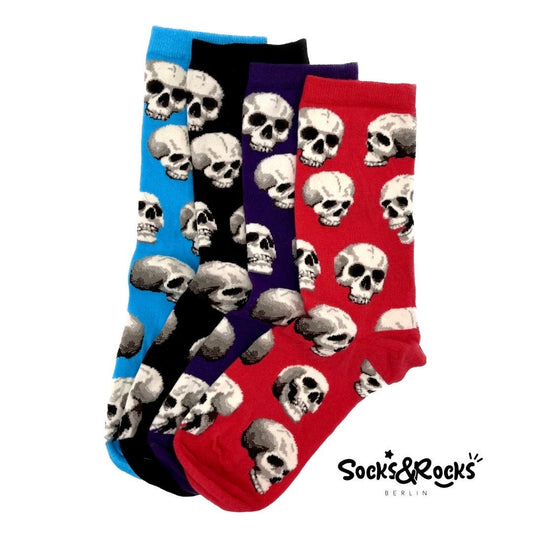 Colorful Skull Socks