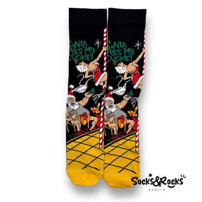 Weihnachtsmann Santa Socken