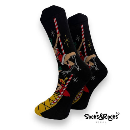 Weihnachtsmann Santa Socken