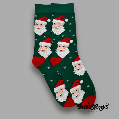 Weihnachtsmann Santa Socken