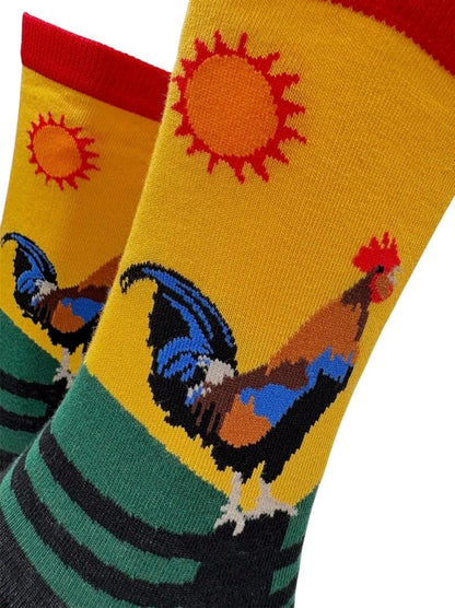Rooster Socks