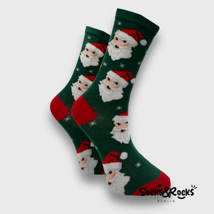 Weihnachtsmann Santa Socken