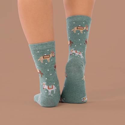 Donkey Socks | Donkey Gifts| Women's Socks | Men's Socks | Colorful Socks | Animal Socks | Farm Animal Socks |  funny socks | cute socks