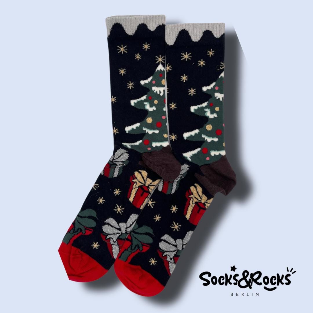 Christmas Trees Socks