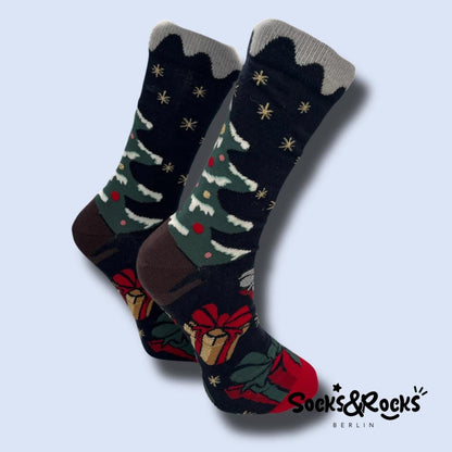 Christmas Trees Socks